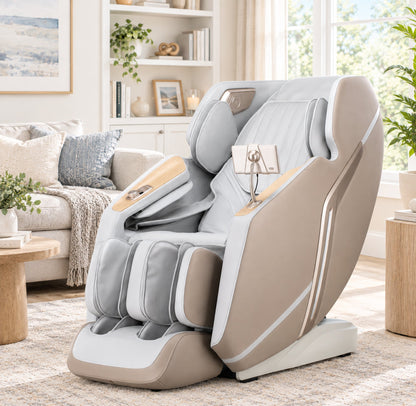 LifeSmart Pro 4D massage chair in a living room