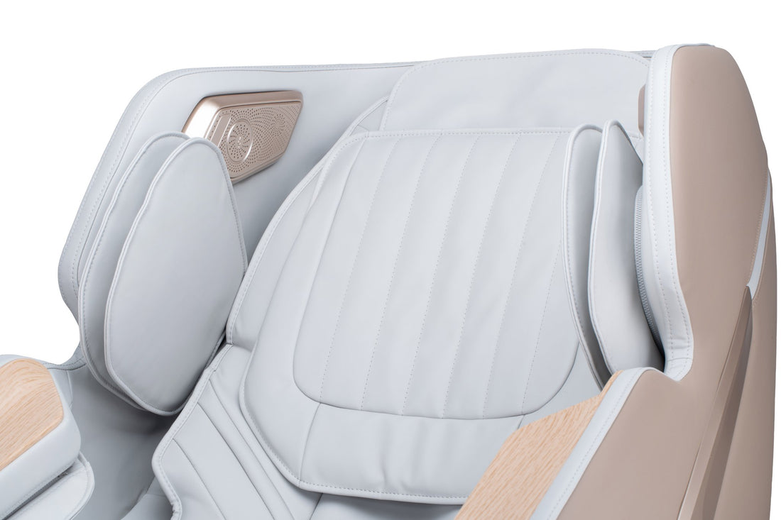 LifeSmart Pro 4D backrest and SL-Track headrest close-up
