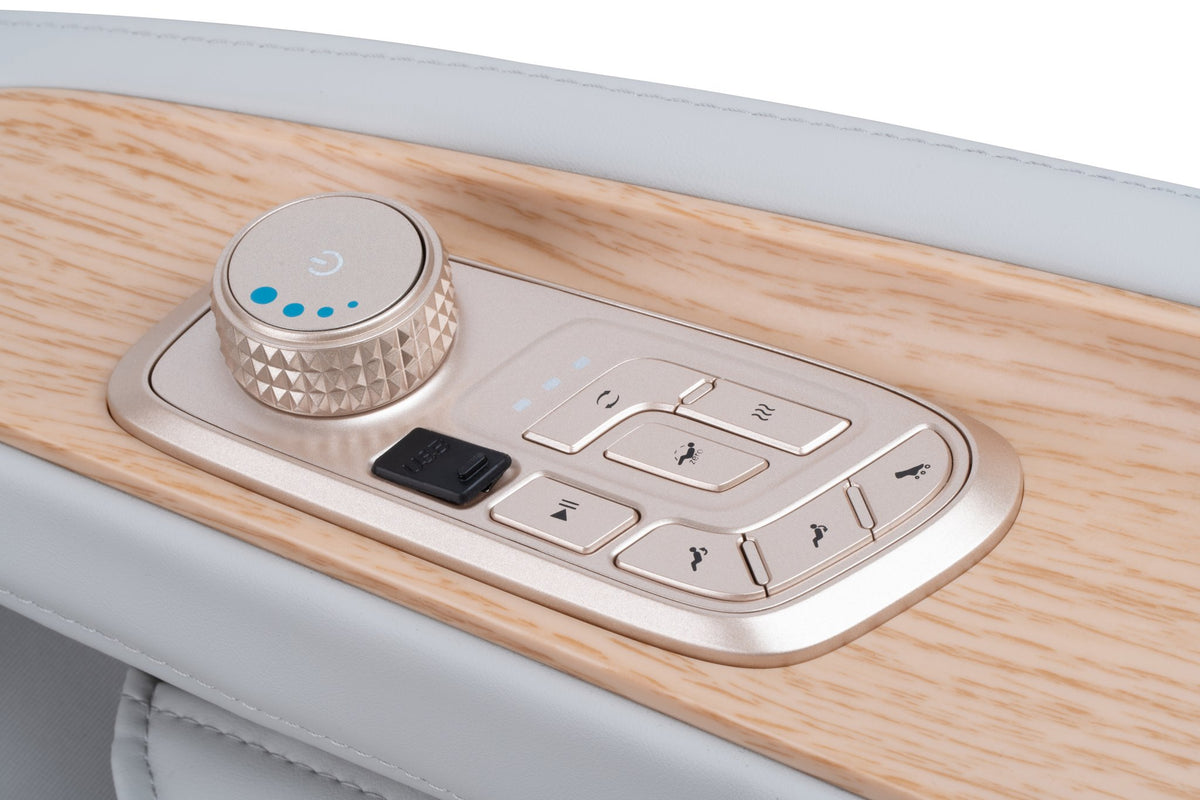 LifeSmart Pro 4D armrest dial and shortcut controls