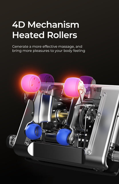 LifeSmart Pro 4D mechanism with heated rollers