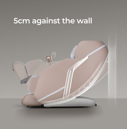 LifeSmart Pro 4D reclines about 2 inches from the wall